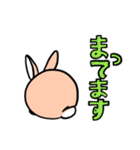 もふもふうさぎすき（個別スタンプ：37）