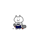 スケートボードが好きなねこ。（個別スタンプ：8）