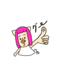 三匹の子むすめ（個別スタンプ：10）