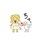 三匹の子むすめ（個別スタンプ：17）