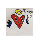 娘がお父さんに書いたメモ（個別スタンプ：3）