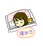ユキちゃんかわいいスタンプ（個別スタンプ：6）