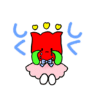 ユキちゃんかわいいスタンプ（個別スタンプ：12）