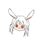 とてもかわいいエプロンうさみみ女（個別スタンプ：26）