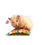 きなこさんのゆるかまちょ（個別スタンプ：7）