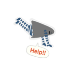 けがおスタンプ(英語ver)（個別スタンプ：7）