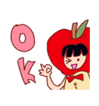 りんごちゃんkawaii（個別スタンプ：4）