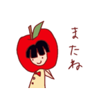 りんごちゃんkawaii（個別スタンプ：30）