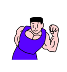 マッスル筋肉 マッスル！マッスル！（個別スタンプ：26）