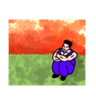 マッスル筋肉 マッスル！マッスル！（個別スタンプ：38）