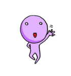 まんまる星人。（個別スタンプ：1）