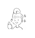 大体笑っているスタンプ（個別スタンプ：1）