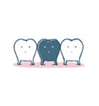 歯と虫歯菌-ver.01（個別スタンプ：2）