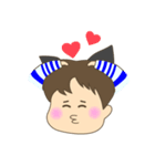 猫耳ボーイ（個別スタンプ：3）