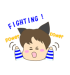 猫耳ボーイ（個別スタンプ：4）
