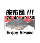 ヒラメ 釣り3（個別スタンプ：5）