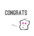 ふわふわ雲の妖精（個別スタンプ：5）