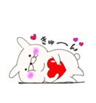 うさくまカップル 1（個別スタンプ：38）