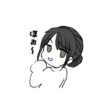 無気力女子のお返事スタンプ（個別スタンプ：3）