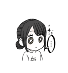 無気力女子のお返事スタンプ（個別スタンプ：6）
