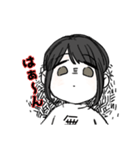 無気力女子のお返事スタンプ（個別スタンプ：7）