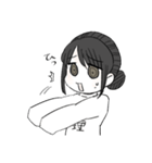 無気力女子のお返事スタンプ（個別スタンプ：8）