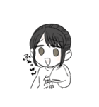 無気力女子のお返事スタンプ（個別スタンプ：10）