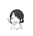 無気力女子のお返事スタンプ（個別スタンプ：14）