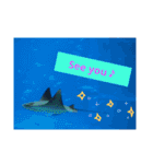 水族館な仲間達（個別スタンプ：24）
