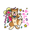 ☆柴犬リクのスタンプ パート2☆（個別スタンプ：17）