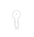 シュールすぎるマネキンくん（個別スタンプ：1）