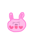うさぎすたんぷ ゴリ（個別スタンプ：1）