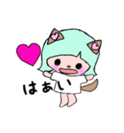 ここぴちゃんスタンプ（個別スタンプ：1）