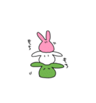 あなうさぎスタンプ（個別スタンプ：19）