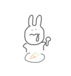 わりと平凡なうさぎ（個別スタンプ：5）