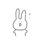 わりと平凡なうさぎ（個別スタンプ：6）