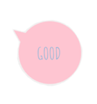 ふきだししーる（個別スタンプ：7）