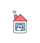 小さな赤ちゃんの鳥（個別スタンプ：14）