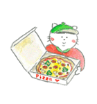 ぽちゃっとくりぃみーず 腹ペコver.（個別スタンプ：5）