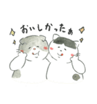 ぽちゃっとくりぃみーず 腹ペコver.（個別スタンプ：30）