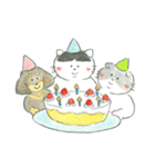 ぽちゃっとくりぃみーず 腹ペコver.（個別スタンプ：32）