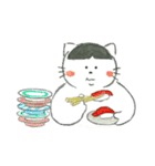 ぽちゃっとくりぃみーず 腹ペコver.（個別スタンプ：37）