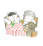 ぽちゃっとくりぃみーず 腹ペコver.（個別スタンプ：40）