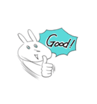 自分の為のうさスタ（個別スタンプ：6）