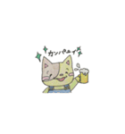 ねこ＆うさぎ＆ぶたの日常♫（個別スタンプ：11）