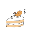 えびフライと揚げ仲間たち（個別スタンプ：10）