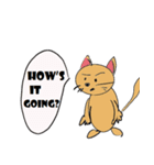 キャット スランガー（個別スタンプ：1）