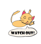 キャット スランガー（個別スタンプ：4）