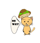 キャット スランガー（個別スタンプ：5）