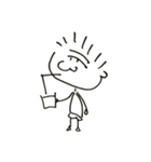 歩いてきたの？（個別スタンプ：1）
